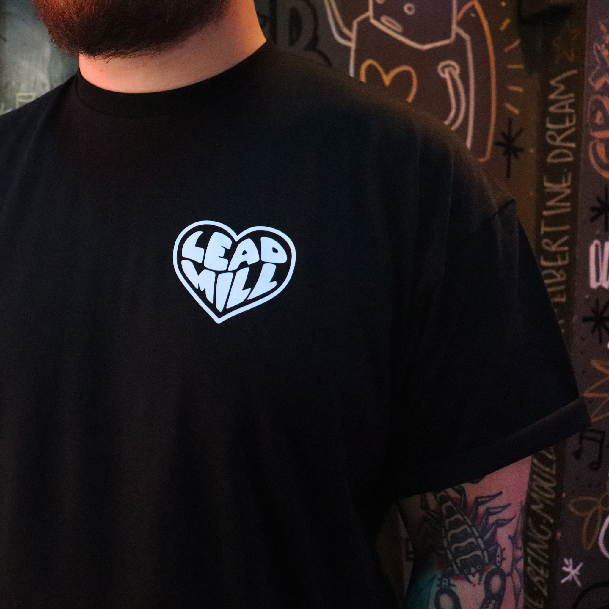 Home Is Where The Heart Is T-Shirt - Black - Image 2