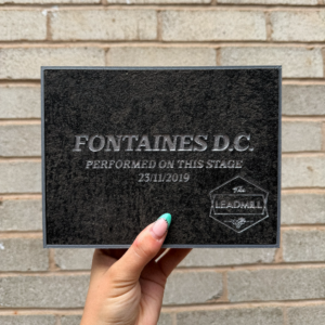 [PREORDER] The Leadmill Stage Piece - Fontaines D.C.